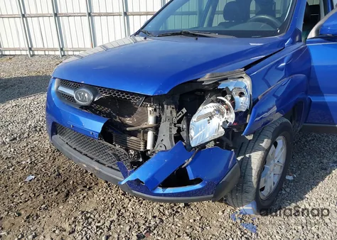 2009 Kia Sportage Ex V6 from USA, damaged, VIN KNDJF723897617525